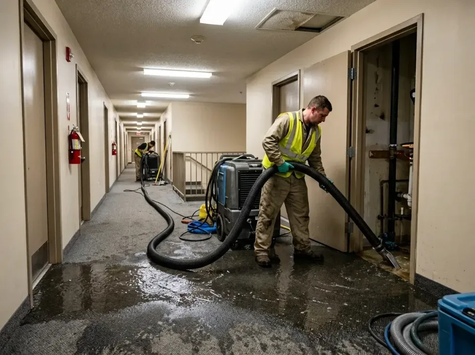 multi-unit-apartment-hallway-f-005 — frequently asked questions, Emergency Burst Pipe Water Extraction & Removal in Helena-W…